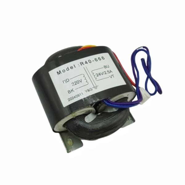Transformador de potencia R-Core personalizado 50W 60W para dispositivos de audio