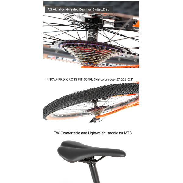 27,5 скорость Groupset горного велосипеда STORM2.0 RETROSPEC 13 Firber углерода 29er