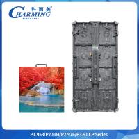 Peso ligero 6.6 Kg P2.6-3.91 Curva Flexible IP42 Serie CP LED Pared de vídeo pantalla de empalme de forma especial