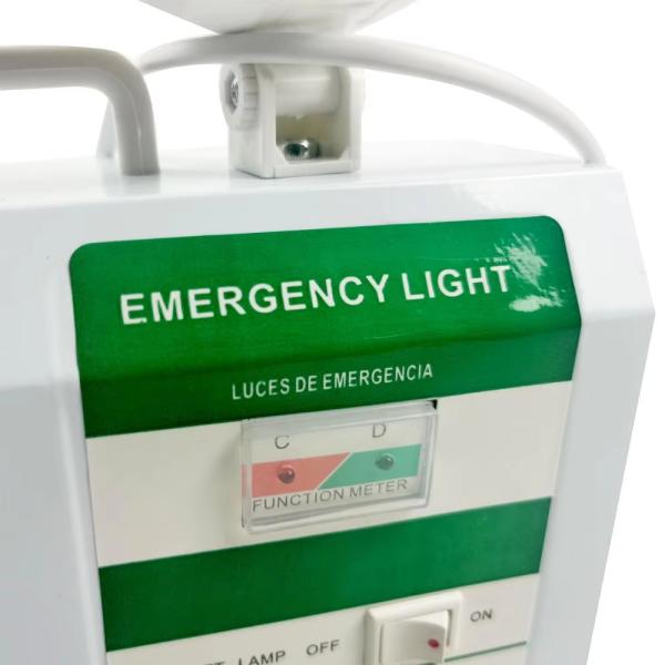 2*3W Double Head Emergency Light Safety Lamp with Ni-CD Battery and 3 Hours Duration