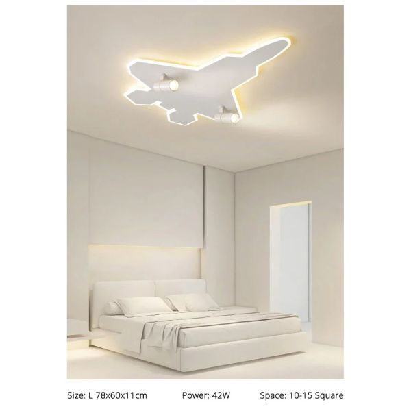 Boy Room Lighting Baby Room Kids Bedroom Ceiling Light Airplane Lamp(WH-MA-305)