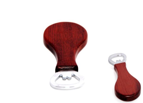 Rosewood bottle shape bottle/wine/beer Opener