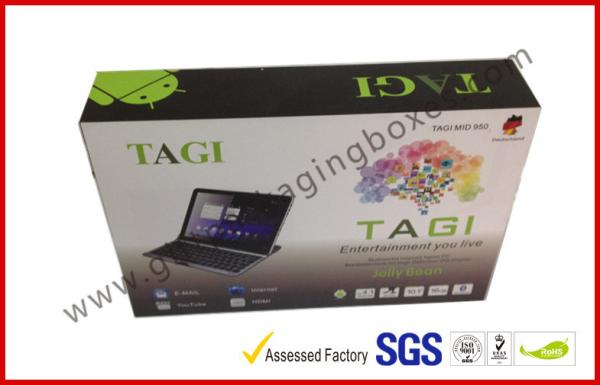 Customized Lid and Base Rigid Gift Box , 7 INCH MID Gift Packaging with Foam Tray