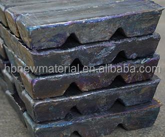 AlLi Master Alloy Ingot with 5%-10% Lithium Content for Aerospace Applications in 6-8kgs Waffle Shape