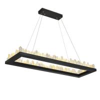 Revestimento de galvanização da luz nórdica moderna preta interna do pendente do ouro