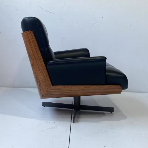 Mail Packing Y Arm Chair Modern Luxury Living Room Swivel Accent Chair Genuine Leather Italian Design Sofa