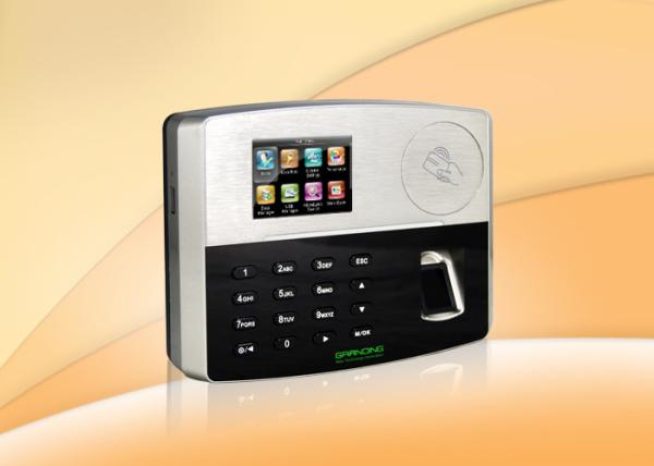 3.7V 4000mAh Fingerprint Biometric RFID Time Clock System POE Function