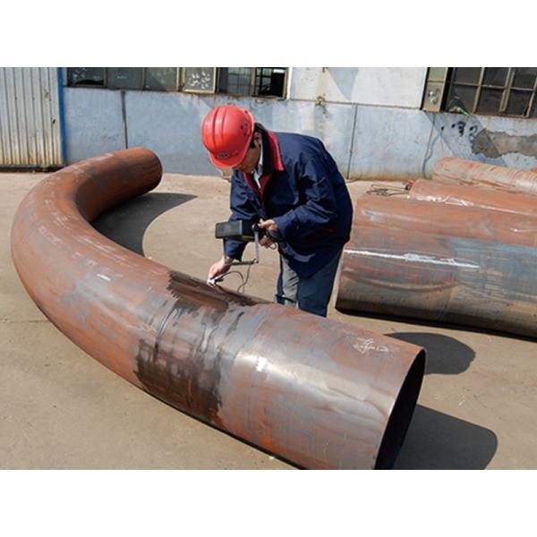 B16.9 A234 SCH40 DST 90 courbure de tuyau d'acier soudée par bout de la milliseconde 1.5D LR de degré sans couture