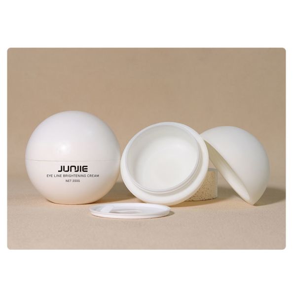 200ml 100ml Plastique Vide pour Pot en Forme de Boule pour Crème Visage Blanchissante Gommage Beurre Corporel Cosmétique en Gros