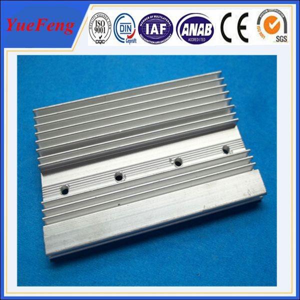 aluminium extrusion t5 aluminium heatsink supplier, 6063 aluminum profiles heatsink fin