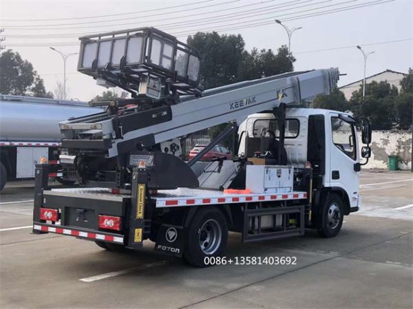 Euro 3 Standard 36m 45m Automatic Ladder Lift Move Aerial Ladder Platform Truck