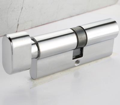 Euro Door Lock Cylinder 70mm 90mm Length Brass Material Anti bump