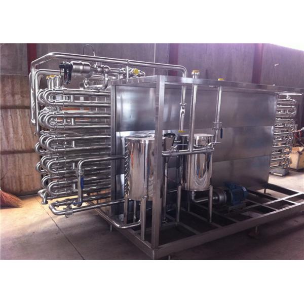Professioanl Egg Pasteurization Machine , Milk Sterilizer Machine PLC Screen Opration