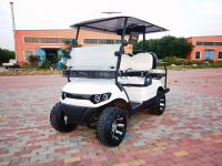 Celle au plomb acide haut de gamme 5KW moteur 4 places chariot de golf pour les lieux pittoresques CE approuvé