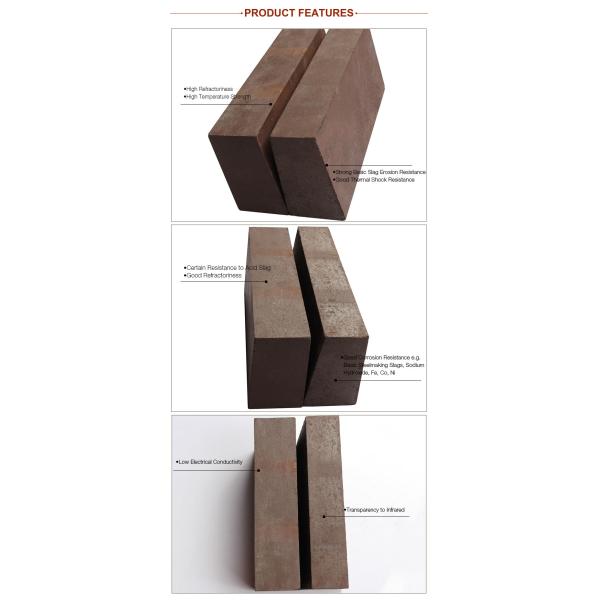 RH Furnaces Mag Chrome Brick High Strength Magnesia Alumina Bricks