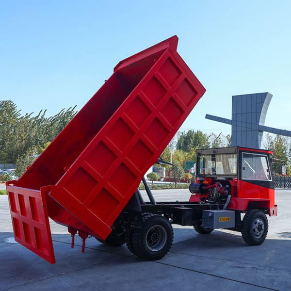 Powerful Performance 4x2 Dump Truck Side Driving 12 Tonne Tipper Truck