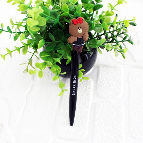 0.015kg Assorted Color Kawaii Cute Cartoon Image Stationery Click Presses Gel-Ink Pens