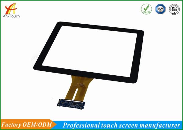 17 painel de toque do quiosque de USB I2C da polegada, painel capacitivo projetado do tela táctil com motorista livre