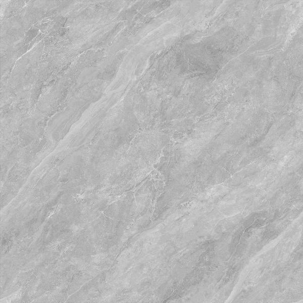 Gray Polished Glazed Porcelain Tiles 800x800mm for Indoor Floors