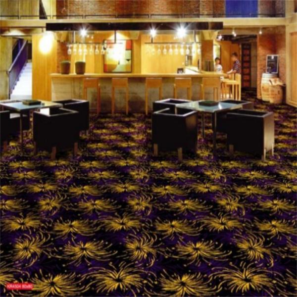 16 Colors PVC Commercial Flooring , Polypropylene Wilton Patterned Carpets