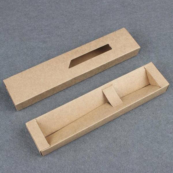 Kraft Paper Drawer Box Luxury Cardboard Paper Fountain Pen Packaging