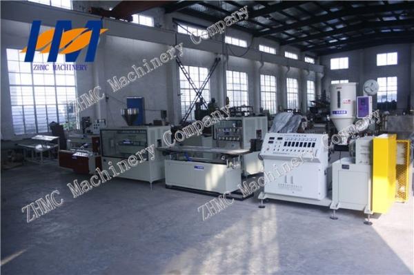 Deep Screw Plastic Profile Extrusion Equipment High Performance Long Life Time