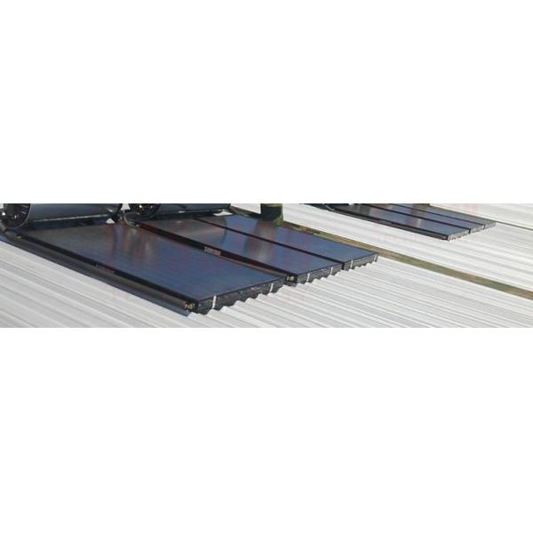 Aluminum Alloy Copper Pipe Material Flat Panel Solar Collectors Solar Geysers
