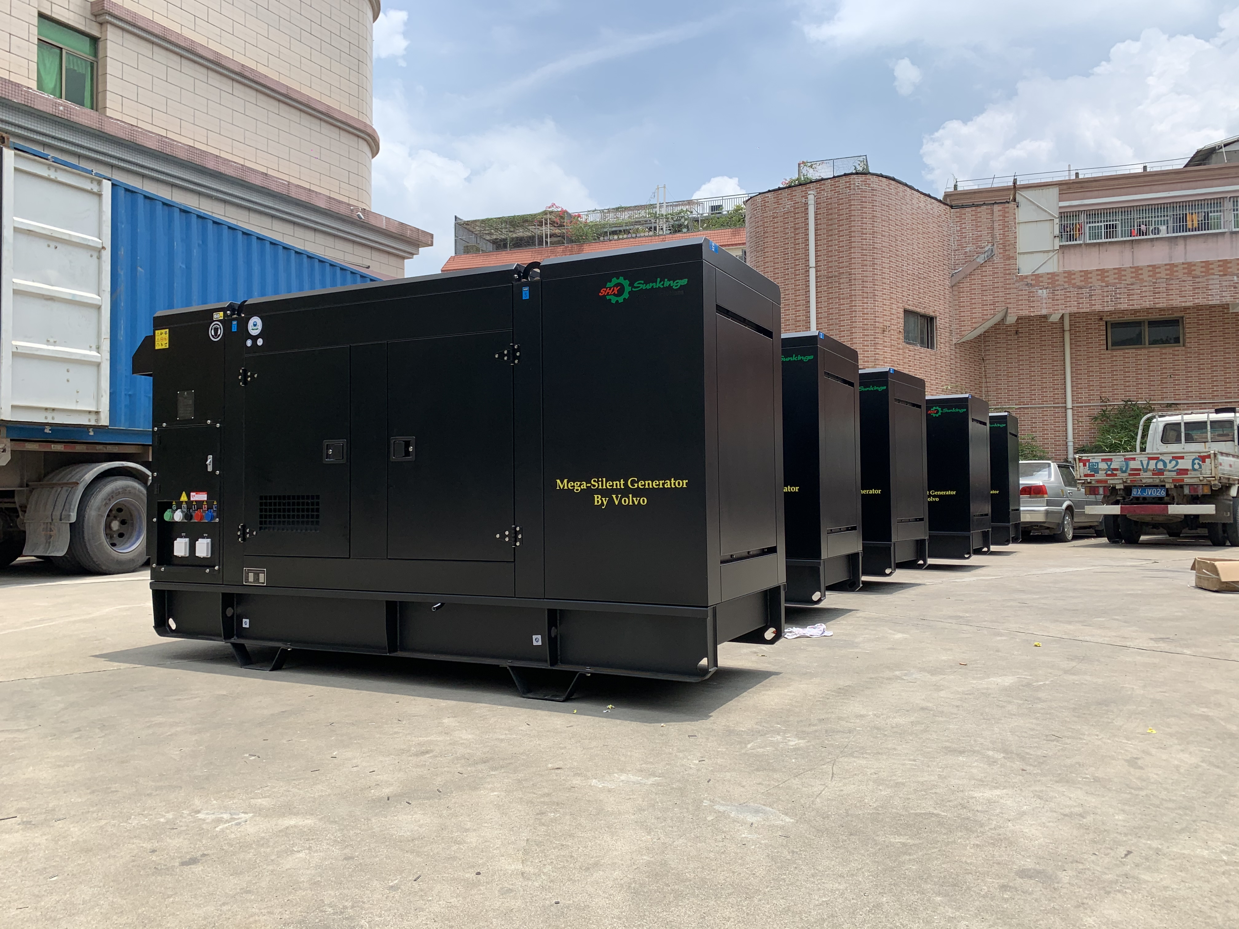 Школа набора генератора 6LTAA9.5-G3 Cummins дизельная тип Genset 3 участков открытый молчаливый