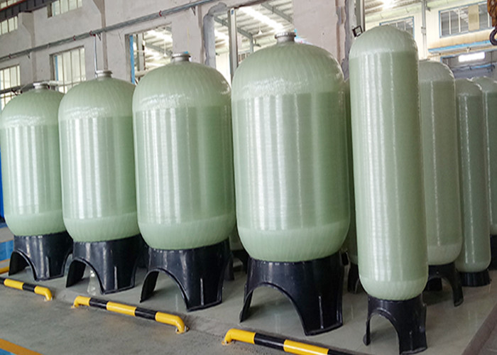 Anti Rust Fiberglass FRP Pressure Vessel Tank Water Softener Resin Tank Easy Installation