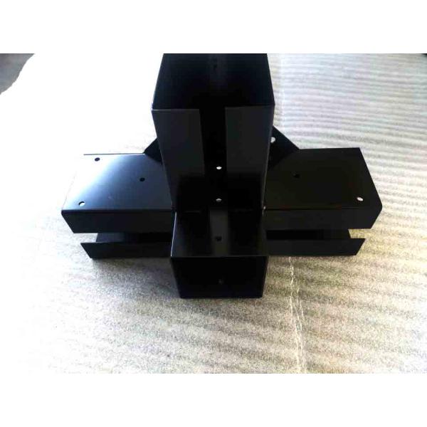 Standard Awning Post Support Wood Connector Extension Steel Pergola Rafter Bracket Single-side