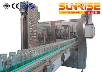 fruto Juice Filling Machine 22000BPH 4 da garrafa de vidro 500ml em 1