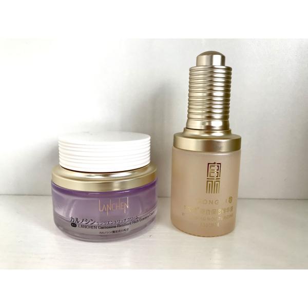 Child Resistant 30ml Glass Rotate Dropper Bottle for Eye Cream Luxury Essence Bottle