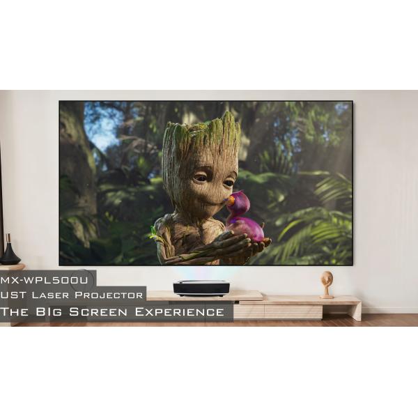SMX MX-WPL500U 5000 Lumen UST Laser Projector with WUXGA for Home Cinema