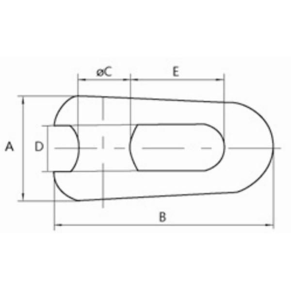 Передающая линия разъемов номинальной нагрузки 10~320kN сильно растяжимая гальванизированная стальная шнуруя инструменты вспомогательного оборудования