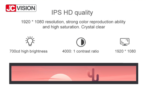 Дисплей протягиванный держателем Адвокатуры стены LCD 57.5inch LCD протянул дисплей с WIFI