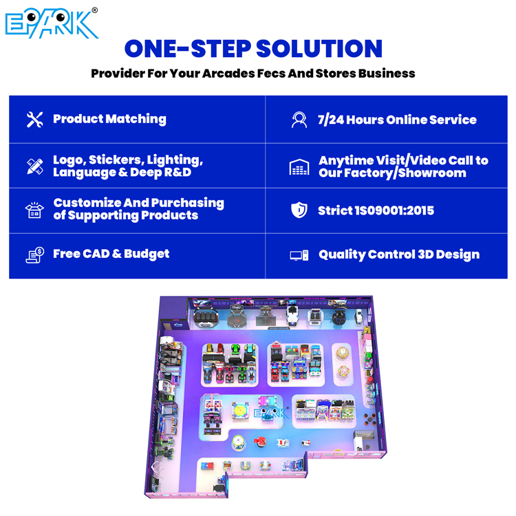 Two Player Arcade Game Machine for Entertainment Centers