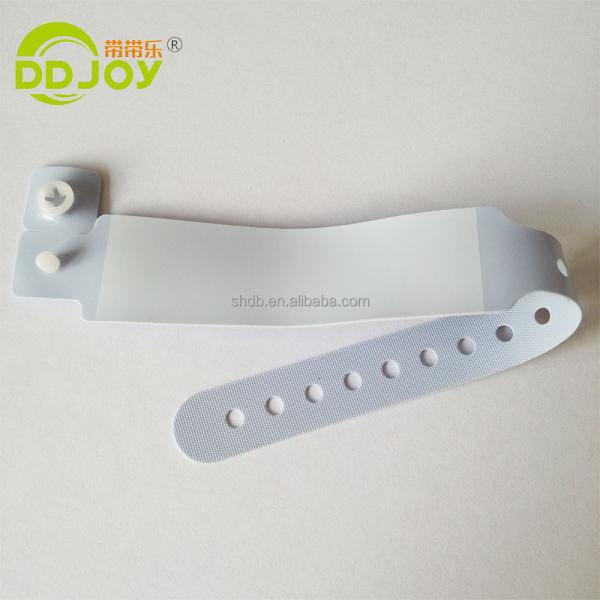 Anti-Lost Personalized PVC Vinyl Bracelets for Events and Festivals Set Rainbow Colors