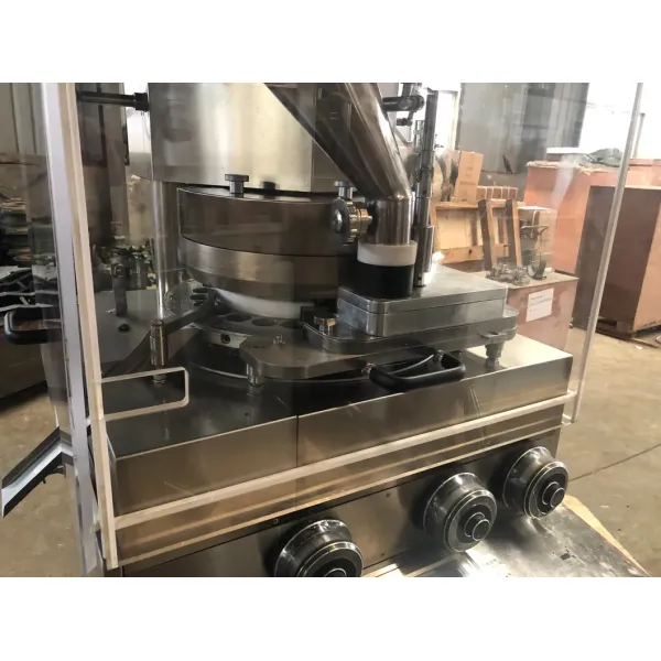 TIANHE 24 Sations D Tooling 100KN Pressure Powder Press Machine Effervescent