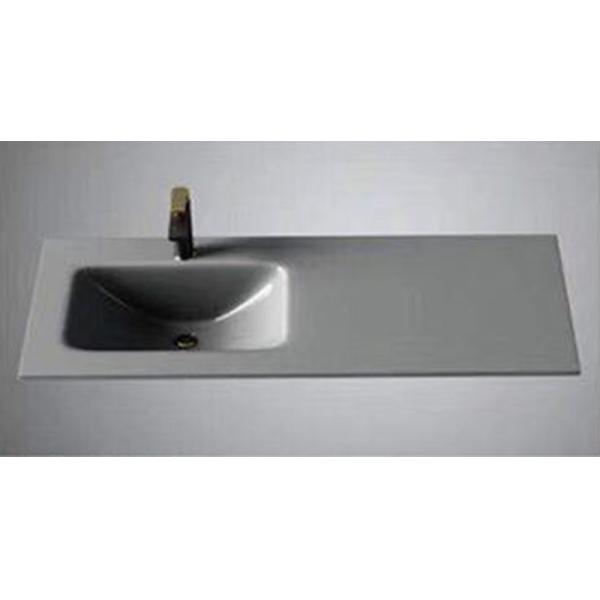 Шкаф закалил стеклянный Countertop тщеты Bathroom стока формы воронки раковины латунный с раковиной