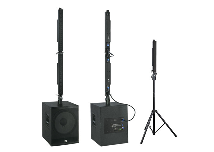 Amplfier Stage Column Array Speakers Musical Equipment CE / RoHS , outdoor loudspeakers