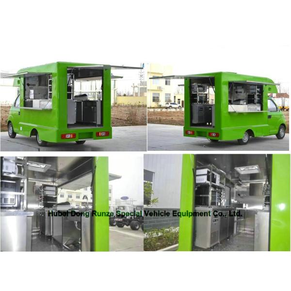 Custom Color JAC Mobile Kitchen Truck , Street Mobile Fast Food Van