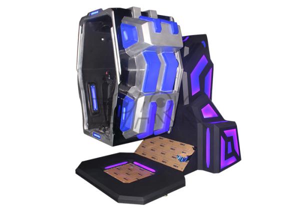 Leather Seat Vertical 360 Degree Dynamic Rotation 9D VR Diamond Virtual Simulation