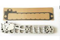 Mitsubishi S6R refroidisseur d'huile assemblage noyau du radiateur et le couvercle du bord du radiateur 37539-10100 37539-20300