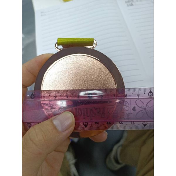 Cheap custom blank medals with ribbon can print your own logo