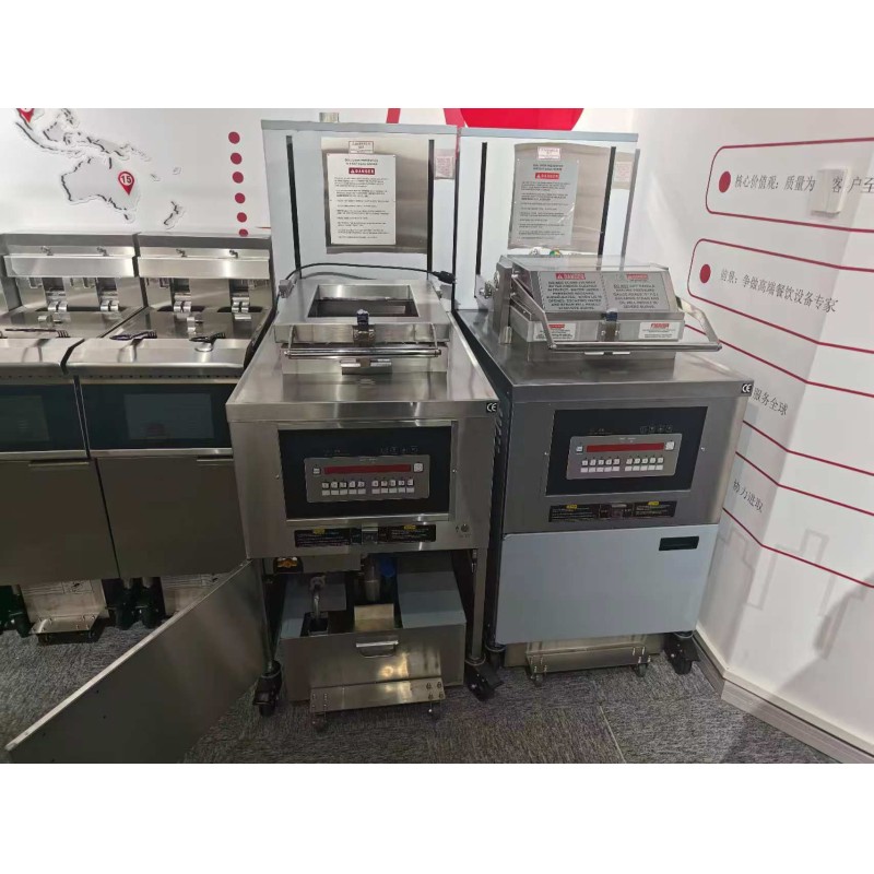 OFG-5910 8HD Gas Digital Computer Panel 55L 5 Fry Tray Big Productivity Open Deep Fryer