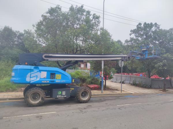 Sinoboom Electric Telescopic Boom Lift TB32EJN, Sinoboom 32m Electric Telescopic Boom Lift