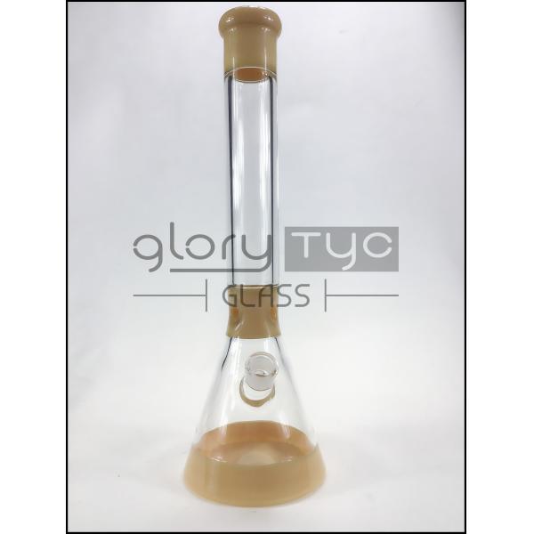 Les conduites d'eau en verre de 14 pouces ont plaqué le tabagisme de becher de sablage