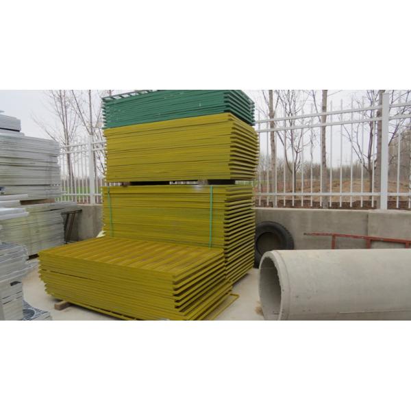 Панели скрежетать алкалиа устойчивые пластиковые стальные для ограждать или пол клетки желтый или зеленый