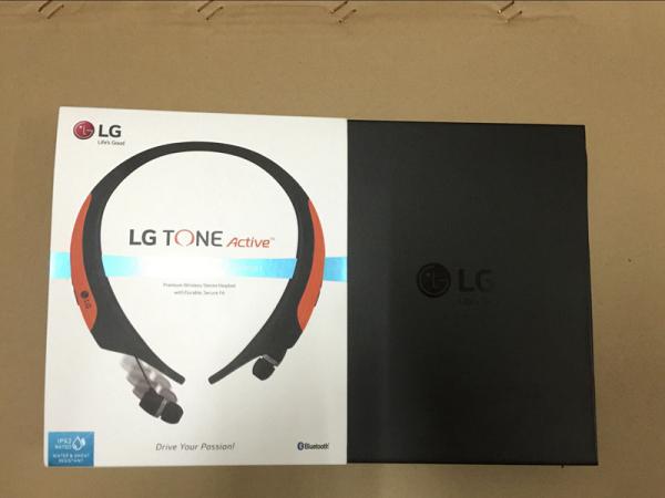 LG Tone Active HBS 850 Premium Bluetooth Wireless Earbud Headphone Headset