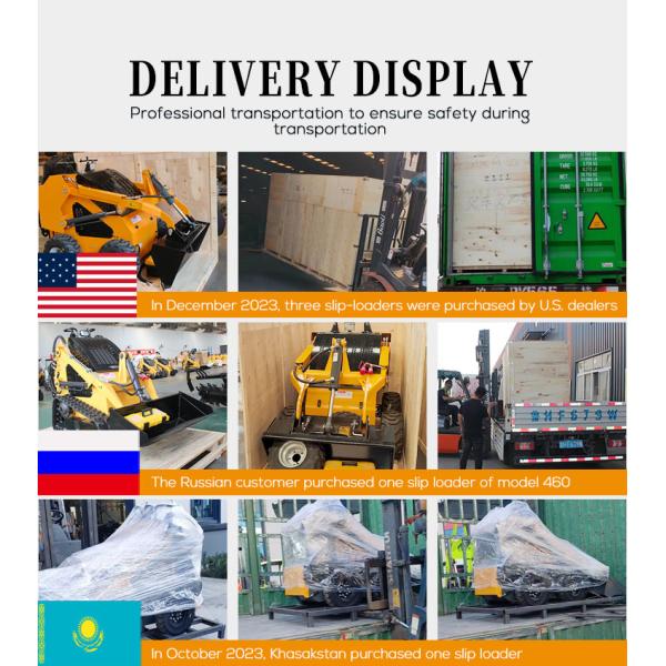 420 rueda de deslizamiento de dirección cargador con 4 en 1 cubo requerimiento del cliente y asequible